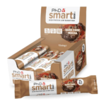 بي اتش دي سمارت بار البروتين بنكهة بنكهة الشوكولاتة الداكنة والموكا - 64 جم*12قطعة
