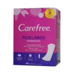 فوط يومية كبيرة بعطر خفيف من كير فري - 48 قطعة