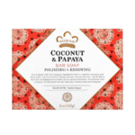 صابون جوز الهند والبابايا من نوبيان هيريتيج‏ - 142غ