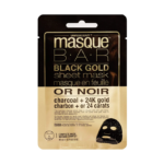 قناع الذهب الاسود الورقي من ماسك بار - 22مل