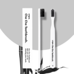 ⁦فرشاة أسنان تشا تشا بشعيرات ناعمة من أونبا - أبيض⁩ - الصورة ⁦2⁩