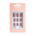 اظافر لصق ذاتي جل شكل بيضاوي من كاتيا - زهري نود مطفي 19