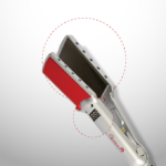 ⁦مكواه تمليس الشعر ديجيتال بروفيشينال بتصميم عريض من جي جراح - FL-1003⁩ - الصورة ⁦2⁩