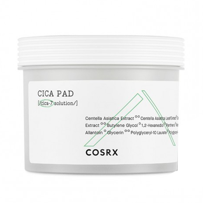 1679997128_22431_2250092_CosrxCicaPad-70Piece منظفات قطنية بنبتة السيكا من كوسركس - 70 قطعة - الصورة 1