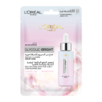 ماسك سيروم جليكوليك برايت للإشراقة الفورية من لوريال باريس - 22جم