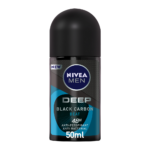 مزيل العرق ديب بالكربون الأسود بيت رول ان للرجال من نيفيا - 50مل