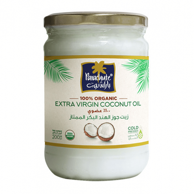23122270_ParachuteExtraVirginCoconutOil-200ml زيت جوز الهند البكر الممتاز من باراشوت - 200 مل - الصورة 1