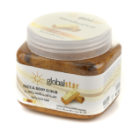 ⁦مقشر الوجه والجسم بالذهب من جلوبال ستار - 500مل⁩ - الصورة ⁦3⁩