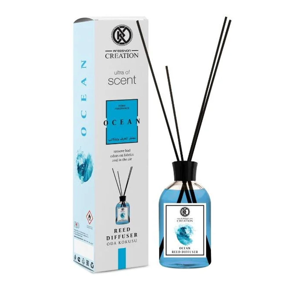 25704685_1731485071_6618b78b0770d6b32a74dda031f3306b كريسيون كرياشن معطر اعواد اوشن - 115 مل - الصورة 1