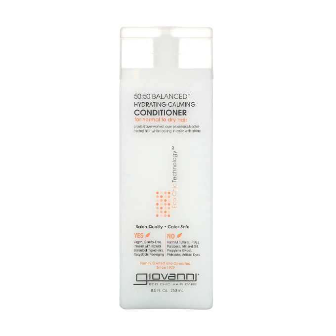32198552_GiovanniBalancedHydratingCalmingConditioner-250ml- بلسم 50:50 المتوازن المرطب والملطف للشعر من جيوفاني - 250مل - الصورة 1