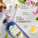 ⁦هيربال إيسنسز بيو رينيو بلسم طبيعي بالزنجبيل الأزرق لتنقية الشعر - 400 مل⁩ - الصورة ⁦3⁩