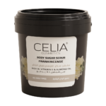 مقشر سكر زيتي للجسم باللبان الذكر من سيليا - 600 جم