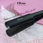 ⁦مكواة تمليس الشعر سيراميك من اوكيما - OK2587⁩ - الصورة ⁦3⁩