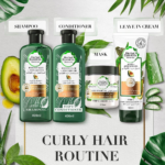 ⁦هيربال إيسنسز بلسم مرطب للشعر الكيرلي بالصبار وزيت الأفوكاد - 400 مل⁩ - الصورة ⁦3⁩