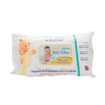 مناديل مبللة للاطفال بدون عطر من ويلزياد - 100 منديل