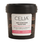 مقشر سكر زيتي للجسم بالتين الشوكي من سيليا - 600 جم