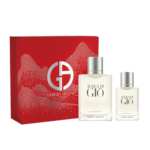 جورجيو ارماني مجموعة عطر اكوا دي جيو للرجال - او دو تواليت - قطعتين