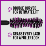 ⁦ميبلين ماسكرا ذا فالسيس لاش ليفت - ألترا بلاك⁩ - الصورة ⁦2⁩