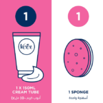 ⁦كريم إزالة الشعر أثناء الاستحمام للبشرة الجافة من فيت - 150غ⁩ - الصورة ⁦3⁩