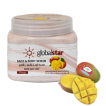 ⁦مقشر الوجه والجسم مستخلص بالمانجو من جلوبال ستار - 500مل⁩ - الصورة ⁦2⁩
