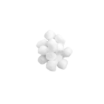 ⁦كرات قطن نقي للتجميل من العرايس - 120 قطعة⁩ - الصورة ⁦2⁩