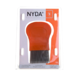 ⁦مشط معدني للتخلص من القمل من نايدا - رمادي وبرتقالي⁩ - الصورة ⁦4⁩