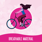 ⁦فوط يومية قطنية غير معطرة من كير فري - 56 قطعة⁩ - الصورة ⁦4⁩