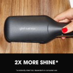 ⁦مصفف الشعر بالهواء الساخن 2 في 1 ديويت ستايل من جي اتش دي - أسود⁩ - الصورة ⁦3⁩