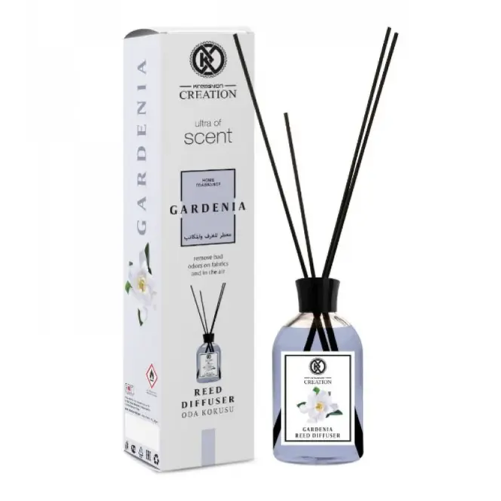 77301807_1731485903_f6350fd5f04cc208110356c07a9ea3f2 كريسيون كرياشن معطر اعواد جاردينيا - 115 مل - الصورة 1