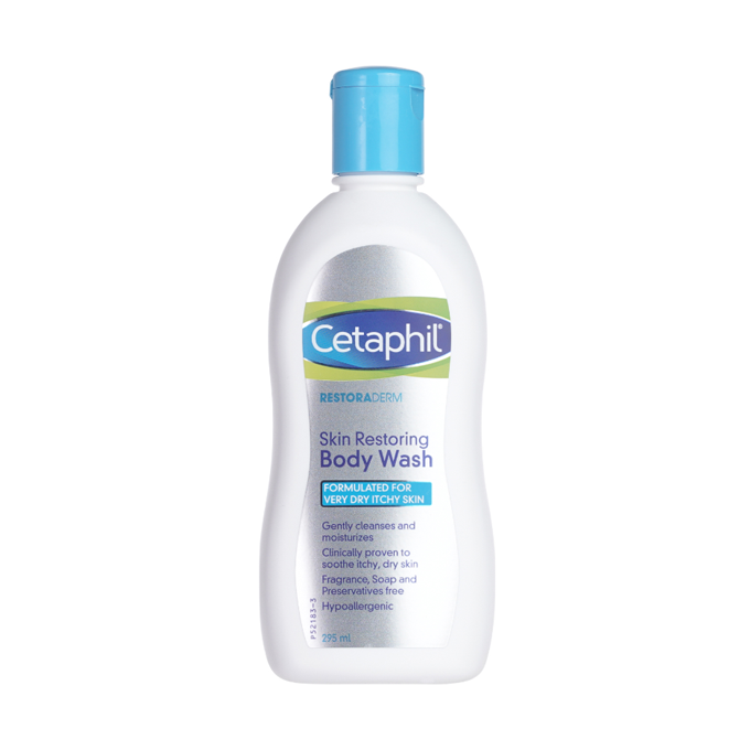 94528520_CetaphilSkinRestoringBodyWash-295ml غسول رستوراديرم من سيتافيل - 295مل - الصورة 1